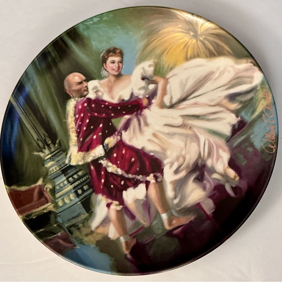 Vintage 1985 Knowles King and I Collector Plate - Shall We Dance, Rare & Limited - Picture 14 of 16